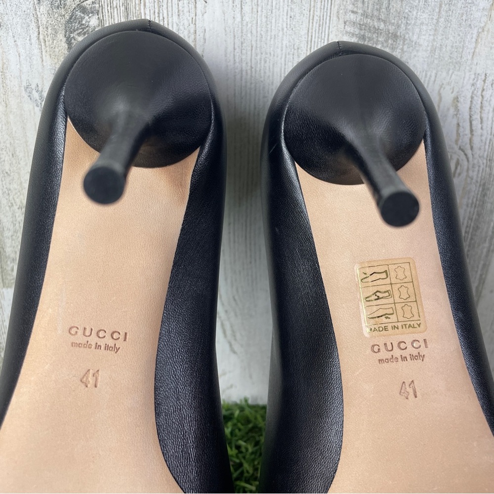 Gucci black heels - 41 (US 11) - Picture 10 of 12